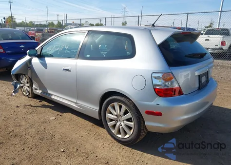 2005 Honda Civic Si из США, поврежденный, VIN SHHEP33535U500851